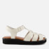 Dune Women's Loch Leather Fisherman Sandals - Ecru