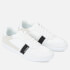 Calvin Klein Men's Low Top Mix Trainers - Triple White