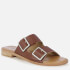 EMU Australia Women's Peli Leather Double Strap Sandals - Tawny