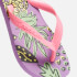 Havaianas Girls Top Fashion Flip Flops - Purple