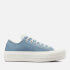 Converse Women's Chuck Taylor All Star Lift Crafted Canvas Platform Trainers - Indigo Oxide