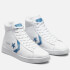 Converse Men's Pro Leather Dip Dyed Hi-Top Trainers - White/Dark Marina Blue/White