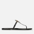 Tory Burch Women's Mini Miller Jellie Toe Post Sandals - Perfect Black