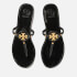 Tory Burch Women's Mini Miller Jellie Toe Post Sandals - Perfect Black