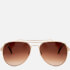 Jeepers Peepers Aviator Style Sunglasses - Gold