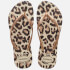 Havaianas Women's Slim Animals Flip Flops - Beige/Rose Gold/Dark Brown