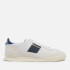PS Paul Smith Men's Dover Leather Running Style Trainers - White