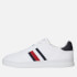 Tommy Hilfiger Men's Faux Leather and Mesh Trainers