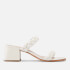 Kate Spade New York Women's Juniper Leather Block Heeled Sandals - White
