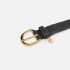 Lauren Ralph Lauren Logo-Charm Decorated Leather Belt