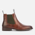 Barbour Farndish Leather-Blend Chelsea Boots