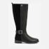 Barbour Alisha Knee High Leather and Suede-Blend Boots