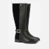 Barbour Alisha Knee High Leather and Suede-Blend Boots