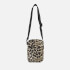 Ganni Festival Leopard-Print Recycled Shell Bag