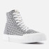 Good News Juice Cotton-Canvas Hi-Top Trainers
