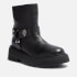 Kurt Geiger London Strong Logo-Plaqued Leather Boots