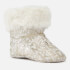 Michael Kors Babies' Leydon Faux Suede and Faux Fur Boots