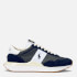 Polo Ralph Lauren Train 89 Suede, Mesh and Faux Leather Trainers