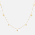anna + nina Smiley Gold-Plated Silver Necklace