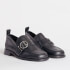 KARL LAGERFELD Mokassino II Leather Brooch Loafers