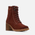 Clarks Clarkwell Suede Heeled Boots