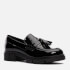 Clarks Teala Tassel Patent Leather Heeled Loafers