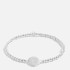 Joma Jewellery Women's A Little Leo Silver Bracelet Stretch - Silver
