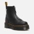 Dr. Martens Jetta Zip Front Leather Boots