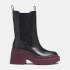Coach Alexa Leather Heeled Chelsea Boots