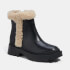 Coach Jane Leather and Shearling Chelsea Boots