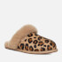 UGG Scuffette II Shearling-Lined Cow Hair Slippers