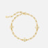 Tory Burch Roxanne Gold-Tone Brass Chain Bracelet