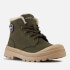 Tommy Hilfiger Boys' Faux Shearling-Lined Faux Nubuck Boots