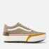 Vans Old Skool Fabric and Suede-Blend Platform Trainer