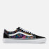 Vans Trippy Drip Old Skool Leather-Trimmed Suede and Printed Canvas Trainers