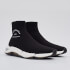 KARL LAGERFELD Quadro Hi-Top Knit Trainers