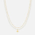 Estella Bartlett Northern Star Pearl and Gold-Tone Necklace