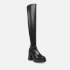 Steve Madden Clifftop Faux Leather Heeled Knee Boots