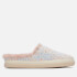 TOMS Sage Knitted Pastel Slippers