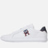 Tommy Hilfiger Monogram Cupsole Leather Trainers