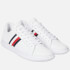 Tommy Hilfiger Corporate Cup Stripe Leather Trainers