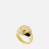 Wilhelmina Garcia Gold-Plated Silver Heart Ring