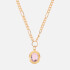 Wilhelmina Garcia Women's Naked Dreamy Crystal Necklace - Pink