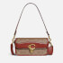 Coach Coated Canvas Signature Studio Baguette Bag