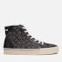 Coach Men's Skate Signature Jacquard Hi-Top Trainers