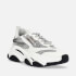 Steve Madden Possession Faux Leather and Mesh Trainers