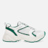 Steve Madden Women's Standout Faux Leather and Mesh Trainers