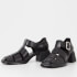 Vagabond Ansie Heeled Fisherman Leather Sandals