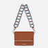 Strathberry East West Mini Crochet Strap leather Bag