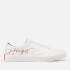 HUGO Men's Dyer H Logo-Print Leather Trainers